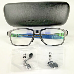 Oakley Metalink OX8153-0755 Satin Grey Smoke 55-17-136mm Eyeglasses FRAMES ONLY